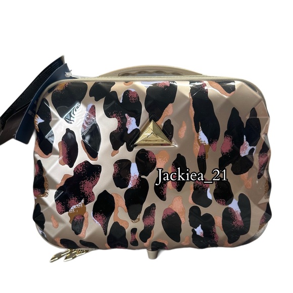 💙❤️ Leopard Print Cosmetic Bag - Picture 2 of 8